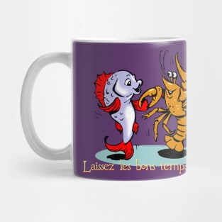 Laissez les bons temps rouler! Crawfish Mardi Gras Mug